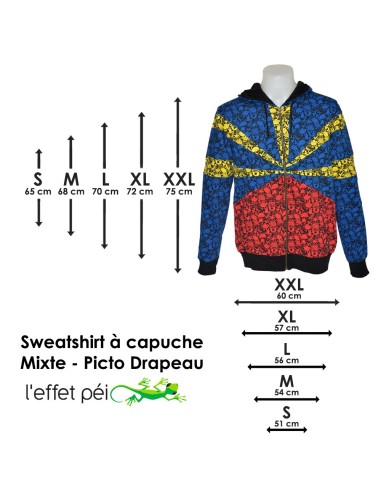 Sweat Picto Drapeau