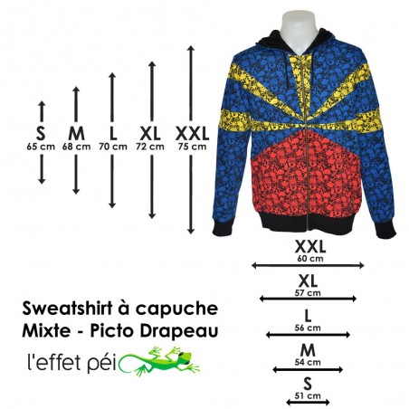 Sweat Picto Drapeau