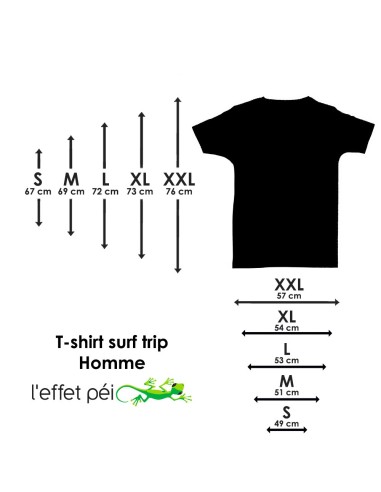 T-shirt Square Surf Trip