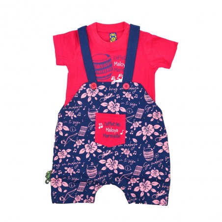 Ensemble Salopette + T-shirt LOYA