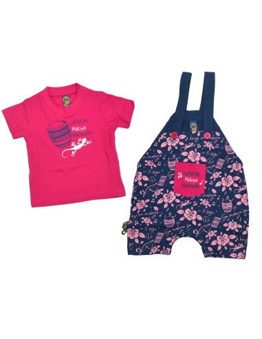 Ensemble Salopette + T-shirt LOYA