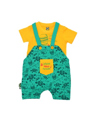 Ensemble Salopette + T-shirt LOYA