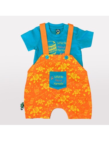 Ensemble Salopette + T-shirt LOYA