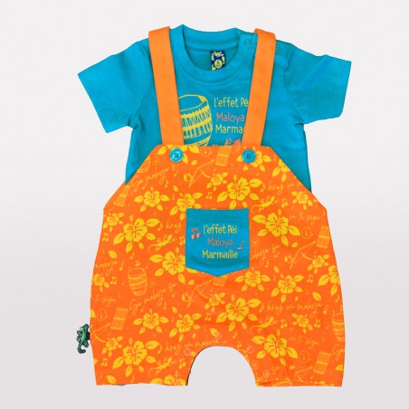 Ensemble Salopette + T-shirt LOYA