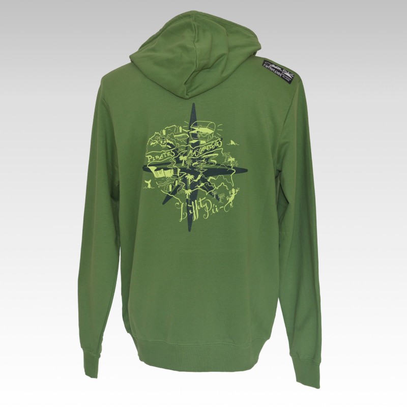Veste Capuche Pirate des Mascareignes (Sakaye Zip)
