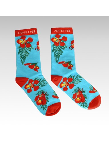 Chaussettes Péi Flamboyant
