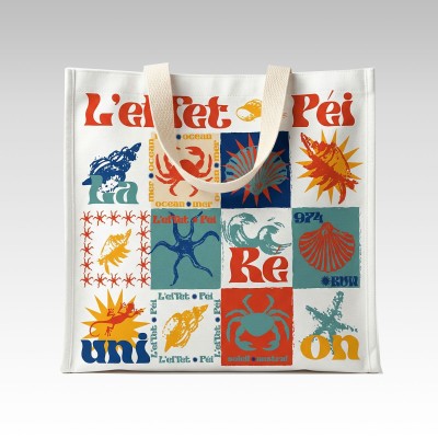Sac Tote Canvas Kaz Koulèr 2