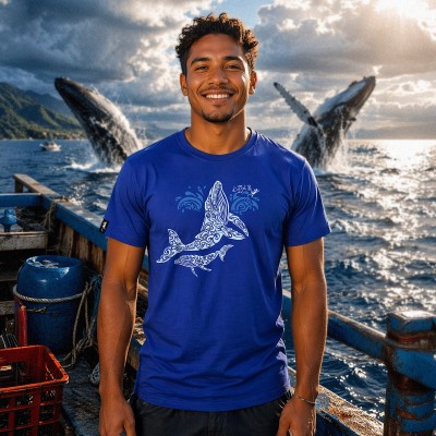 T-shirt Team Baleine 2 (dalon)