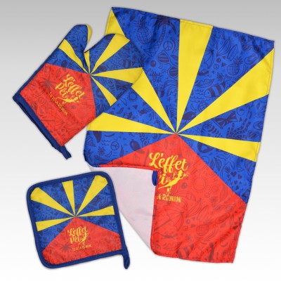 Lot de 3 accessoires cuisine Flag 2