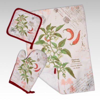 Lot de 3 accessoires cuisine Piment 2