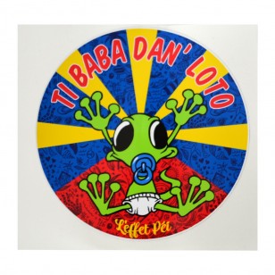 Autocollant Ti Baba Flag 